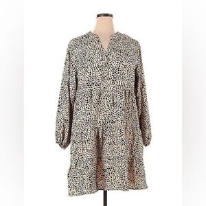 Dalmatian dot midi dress, size medium. True to size.